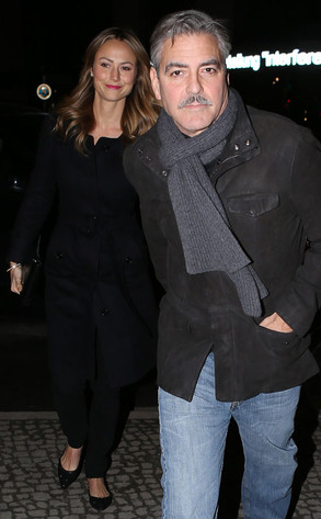 George Clooney, Stacy Keibler George Clooney, Stacy Keibler